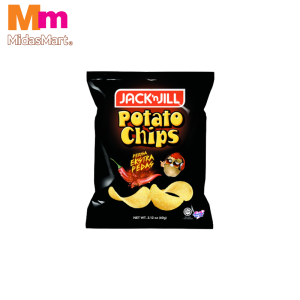 JACK 'N JILL POTATO CHIPS EXTRA HOT & SPICY (60G)