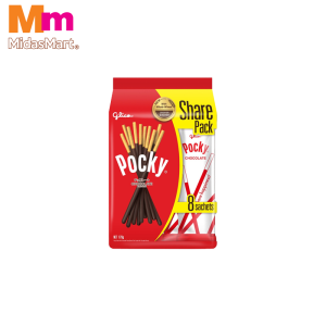 POCKY FAMILY PACK CHOCOLATE (198G)