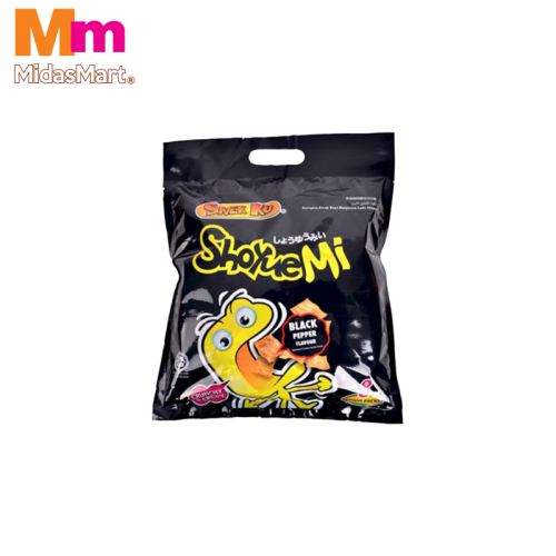 SHOYUEMI NOODLE SNACK BLACK PEPPER VALUE PACK (8 X 14G)