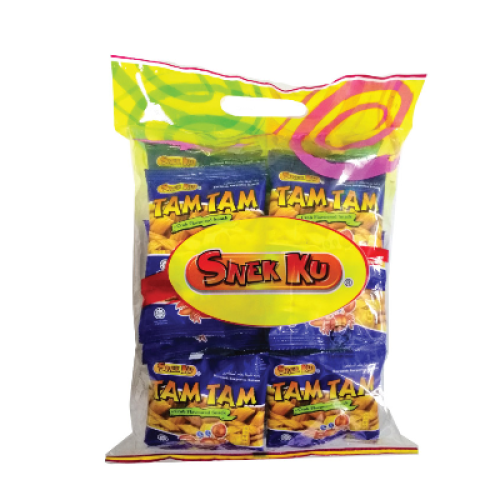 SNEK KU TAM TAM CRAB SNACK BULK PACK (25 X 10G)