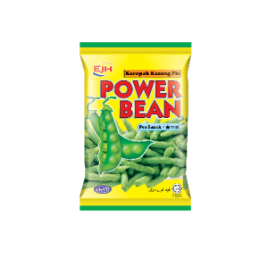 EJH POWER BEAN GREEN PEA SNACK (50G)