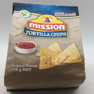 MISSION CHIPS ORIGINAL  1X170G MISSION CHIPS ORIGINAL  1X170G