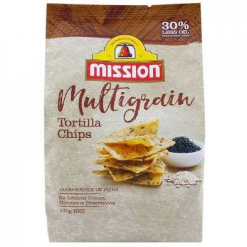 MISSION CHIPS MULTIGRAIN  1X170G