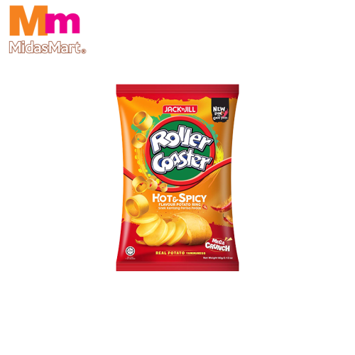 JACK 'N JILL ROLLER COASTER HOT & SPICY (60G)