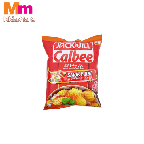 JACK 'N JILL CALBEE POTATO CHIPS SMOKY BBQ (60G)