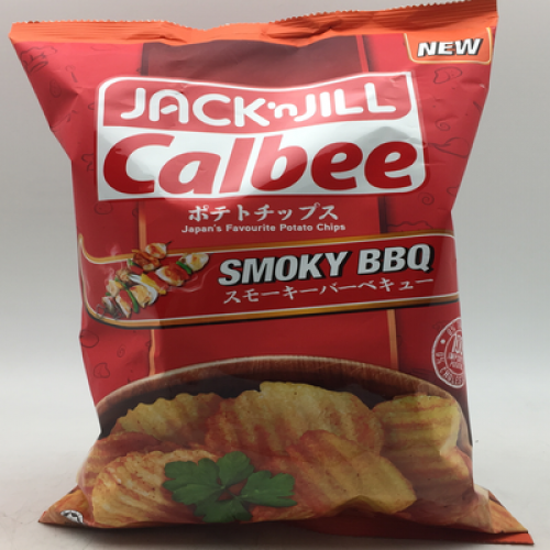 JNJ CALBEE SMOKY BBQ 1X170G