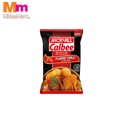JACK 'N JILL CALBEE FLAMING CHILI POTATO CHIPS (170G)