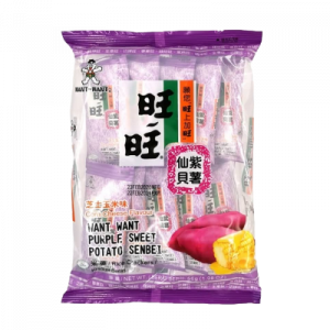WANT WANT PRPLE POTATO SENBEI 1X10X56G