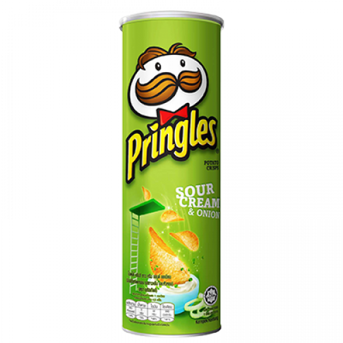 PRINGLES SOUR CREAM 1X102G