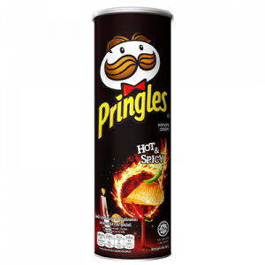 PRINGLES HOT&SPICY 1X102G