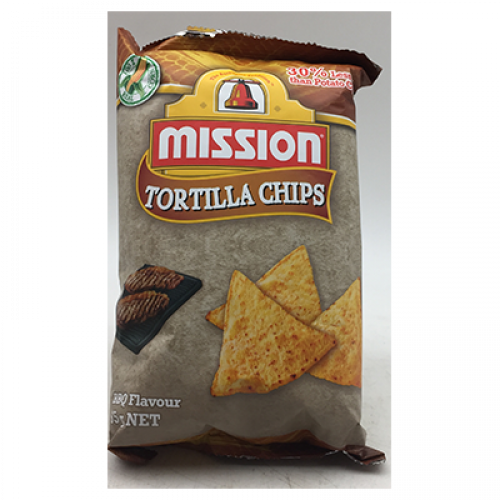 MISSION CHIPS BBQ  1X65G