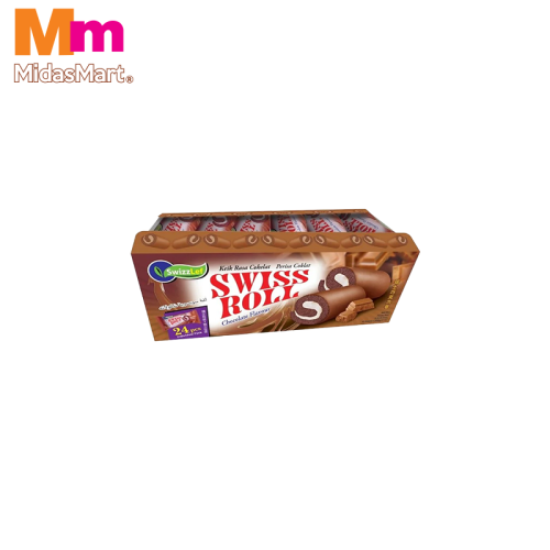SWIZZ MINI ROLL CHOCOLATE (24 PIECES)