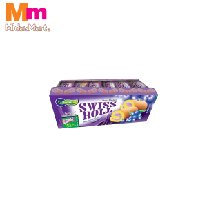 SWIZZ MINI ROLL BLUEBERRY (24 PIECES)