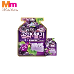 DOLPHIN KONJAC JELLY GRAPE (300G)