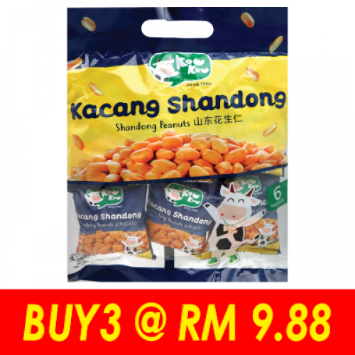 KOW KOW SHANDONG PEANUTS P.PACK 1X6X15G