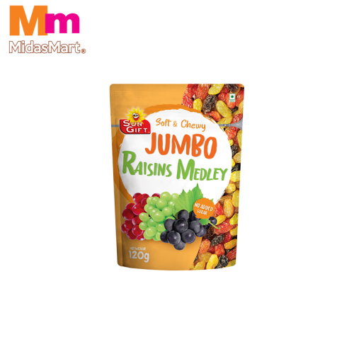 TONG GARDEN SUNGIFT JUMBO RAISIN MEDLEY (120G)