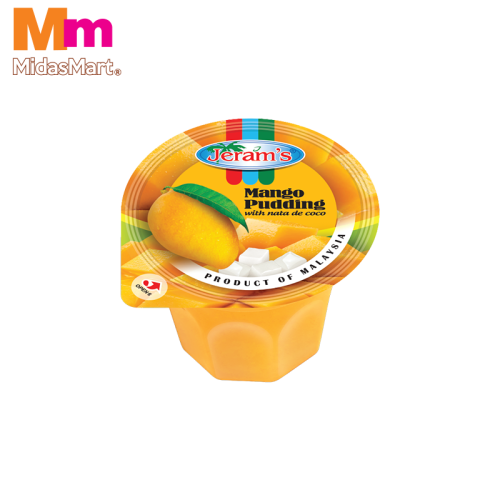 JERAM MANGO PUDDING WITH NATA DE COCO (110G)