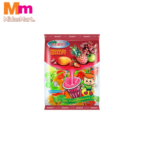 JERAM MINI FRUIT FLAVOR JELLY (18 PIECES X 19G)
