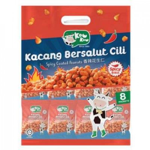 KOW KOW COATED PEANUT SPICY PARTY PACK 1X8'SX15G