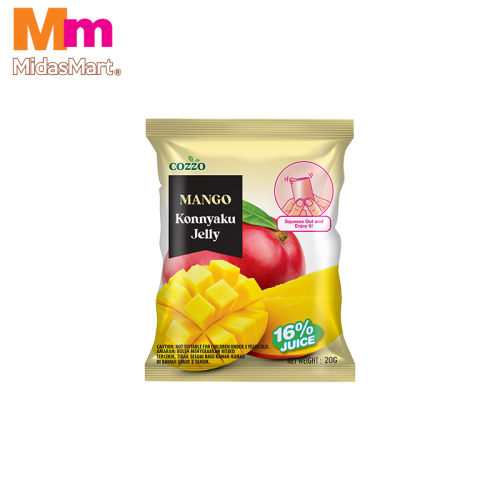 COZZO KONNYAKU JELLY - MANGO (20G)