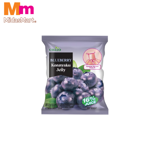 COZZO KONNYAKU JELLY - BLUEBERRY (20G)
