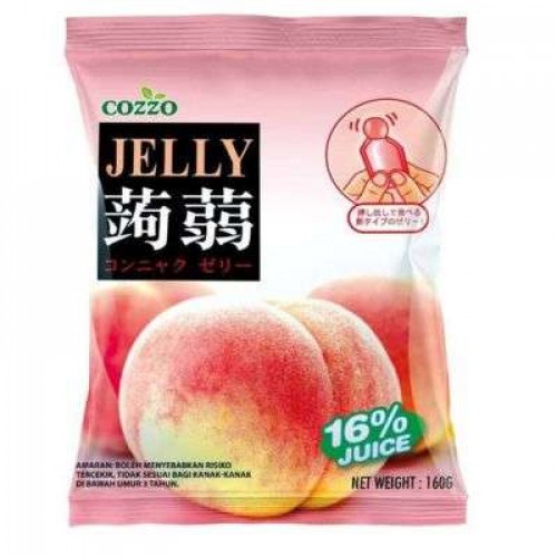 COZZO KONNYAKU JELLY - PEACH 1X20G