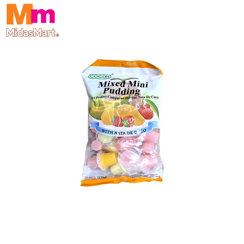 COCON MINI MIXED FRUIT PUDDING JUMBO BUNDLE (25 X 15G)