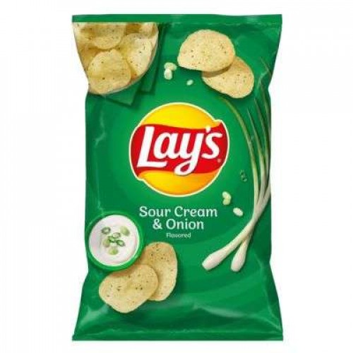 LAY'S SOUR CREAM & ONION 1X170G