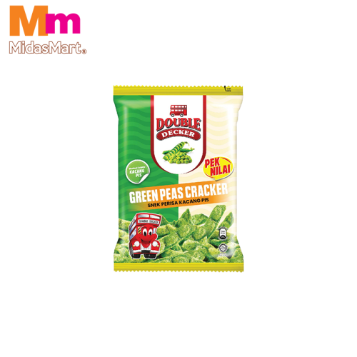 DOUBLE DECKER GREEN PEAS SNACK (80G)