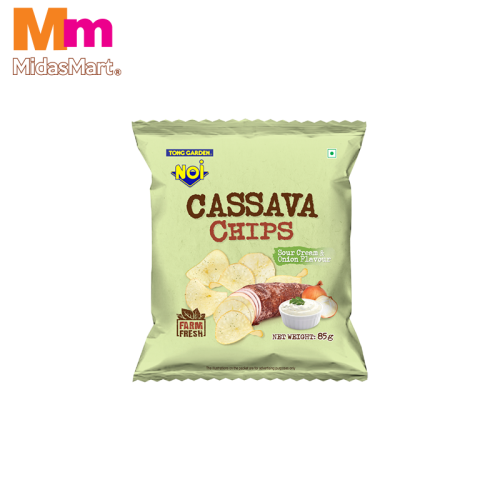 NOI SOUR CREAM & ONION CASSAVA CHIPS (85G)