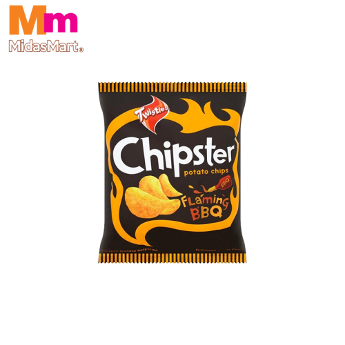 TWISTIES CHIPSTER FLAMING BARBEQUE (130G)