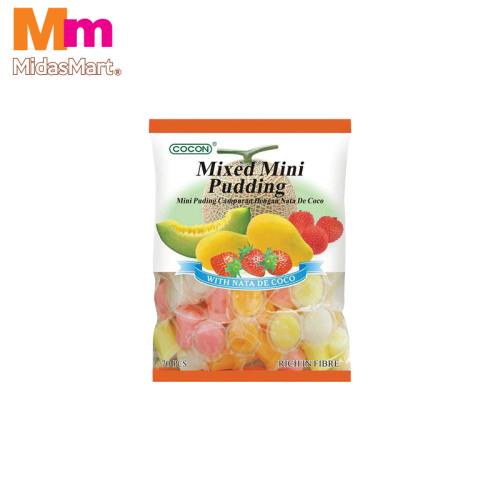 COCON MIXED FRUIT MINI PUDDING JUMBO BUNDLE (70 X 15G)