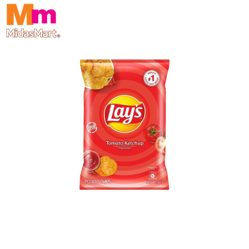 LAY'S POTATO CHIPS TOMATO KETCHUP (50G)