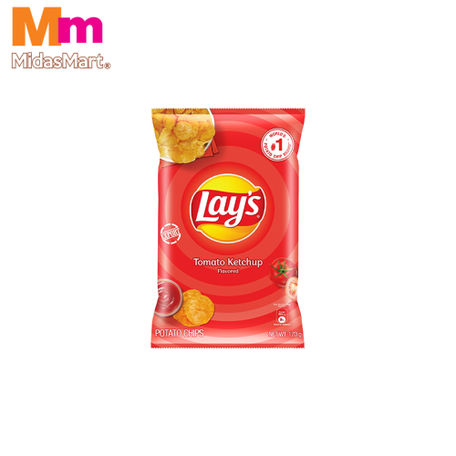 LAY'S POTATO CHIPS TOMATO KETCHUP (170G)