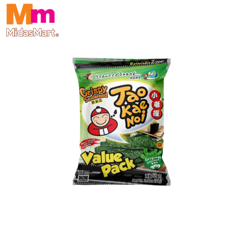 TAO KAE NOI CRISPY SEAWEED ORIGINAL (59G)