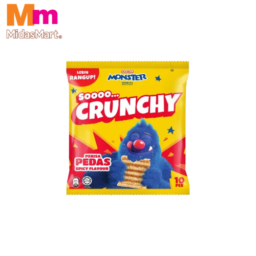MAMEE MONSTER NOODLE SNACK HOT & SPICY FAMILY PACK (10 X 25G)