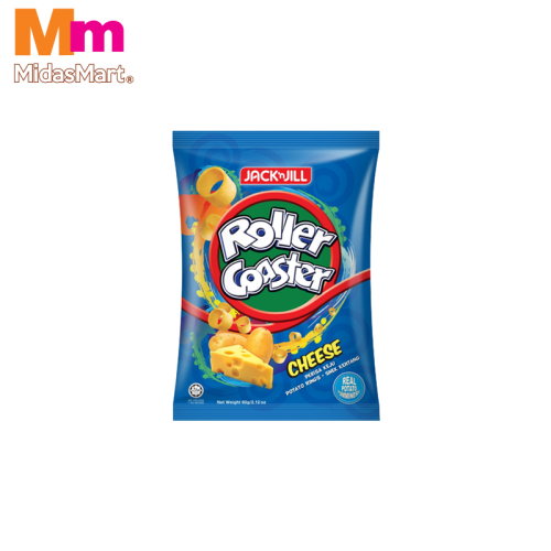 ROLLER COASTER POTATO CRISP CHEESE (60G)
