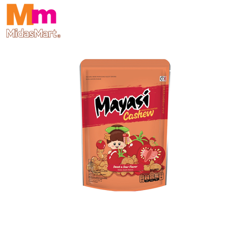 MAYASI CASHEW NUTS SWEET & SOUR (45G)