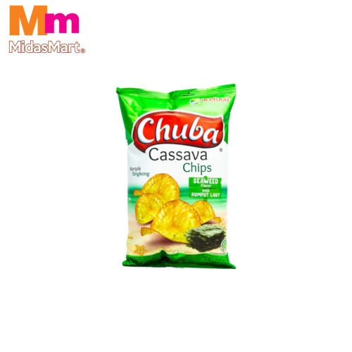 CHUBA CASSAVA CHIPS SEAWEED FLAVOR (140G)