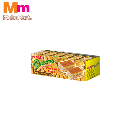 APOLLO LAYER CAKE BANANA (24 PIECES)