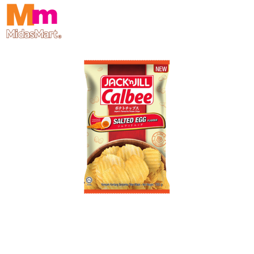 JACK 'N JILL CALBEE POTATO CHIPS SALTED EGG (150G)