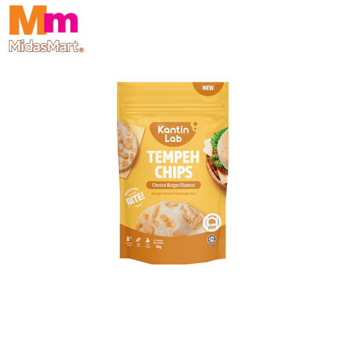 KANTIN LAB TEMPEH CHIPS CHEESE BURGER (80G)