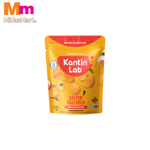 KANTIN LAB POTATO CHIPS SALTED EGG (35G)