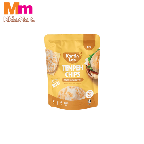 KANTIN LAB TEMPEH CHIPS CHEESE BURGER (35G)