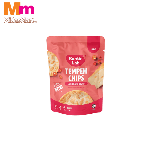 KANTIN LAB TEMPEH CHIPS CHILI CHEESE (35G)