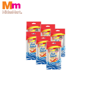 IKA'S FISH SNACK ORIGINAL SHREDDED (6 X 5G)