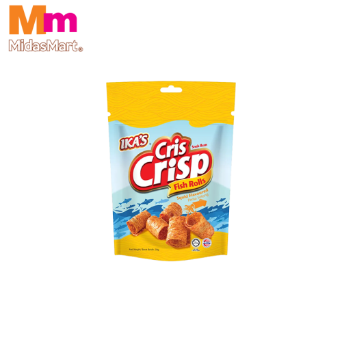 IKA'S CRISPY CRISP FISH ROLLS SQUID FLAVOR (51G)