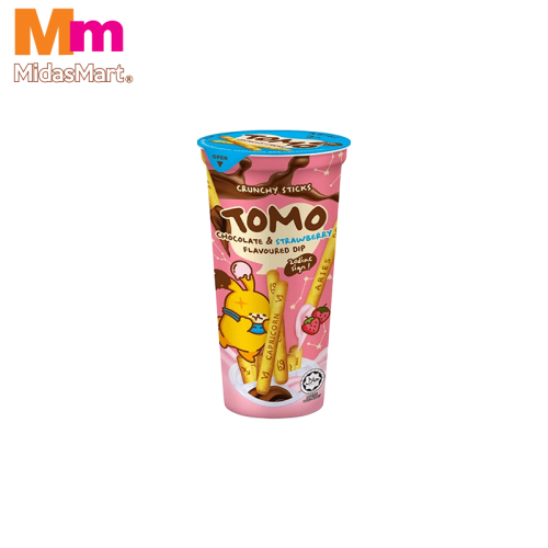 TOMO STICKS CHOCOLATE & STRAWBERRY (40G)
