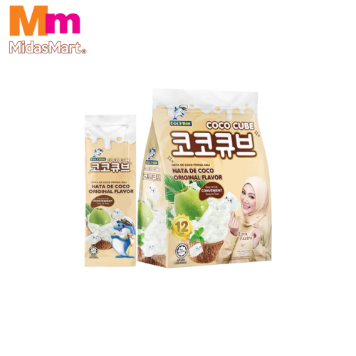 DOLPHIN CUBE NATA DE COCO APPLE FLAVOR (480G)