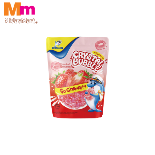 DOLPHIN CRYSTAL BUBBLE STRAWBERRY FLAVOR (600G)